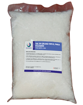Sal en Grano Tipo E, Para Eclosion